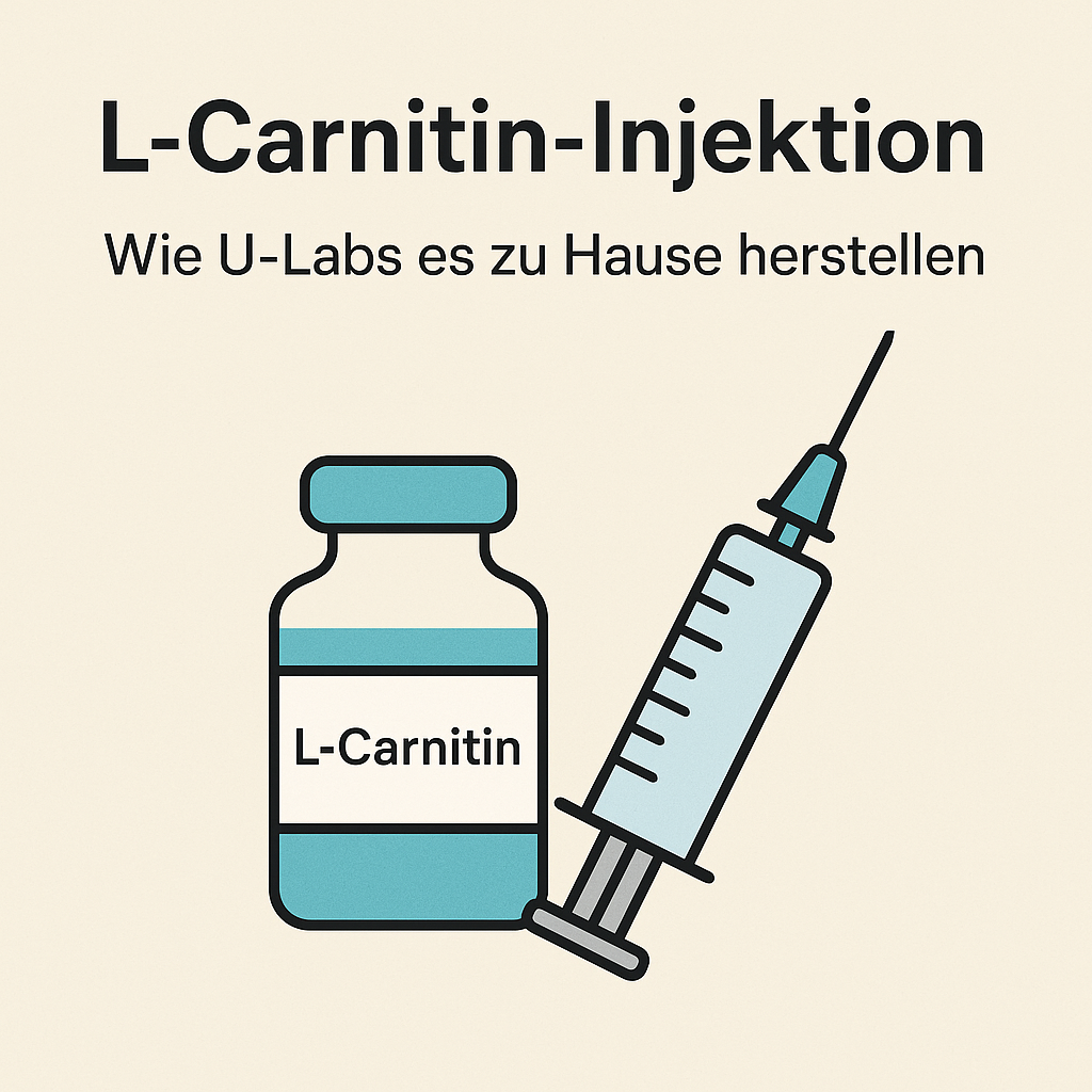 L-Carnitin Injektion - So stellen U-Labs L-Carnitin zur Injektion her